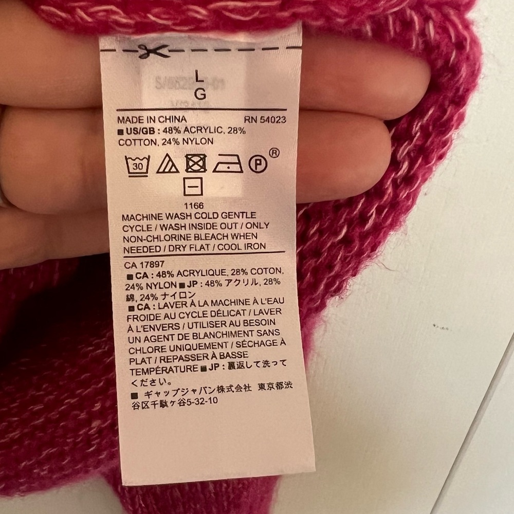 Banana Republic - Fuchsia Knit Sweater - Picture 5 of 7